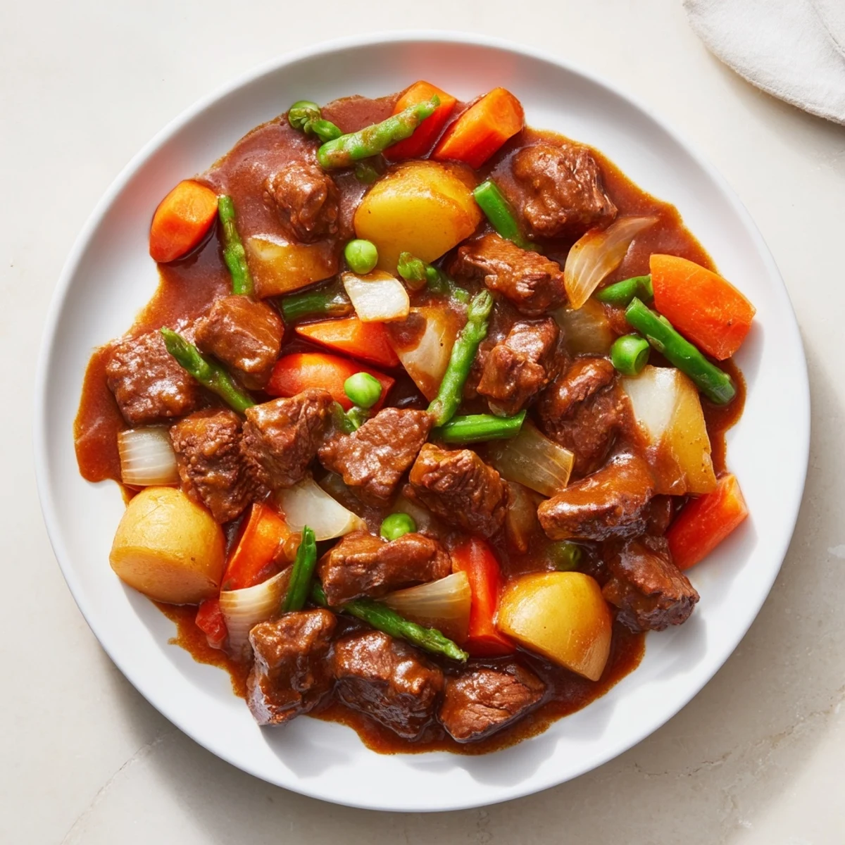 Beef Vegetable Stew Pressure Cooker