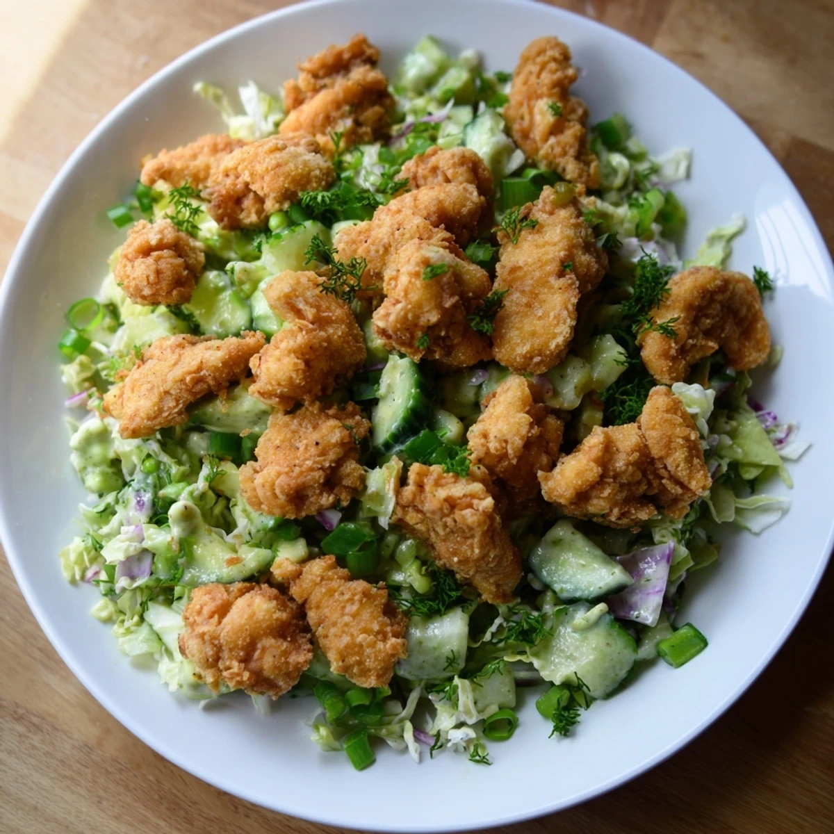Green Goddess Nugget Salad