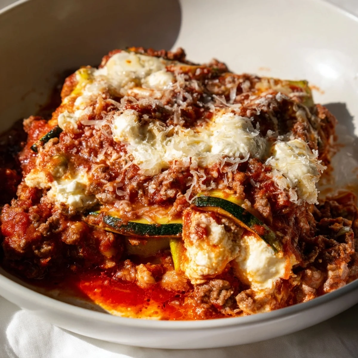 Imagine the savory Zucchini Lasagna Skillet, a one-pan Italian comfort food bursting with flavor.