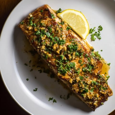 Honey Mustard Glazed Salmon
