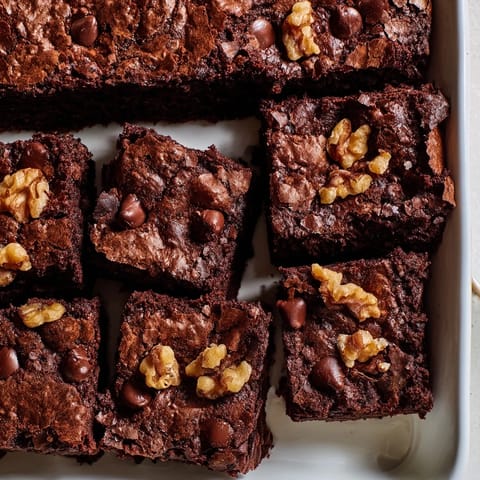Fudgy Walnut Brownies Pan