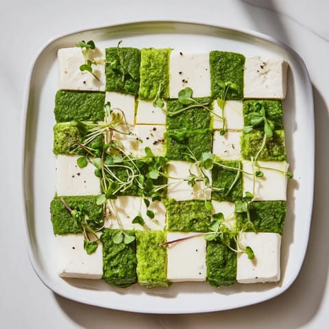 Checkerboard Cheese and Herbs