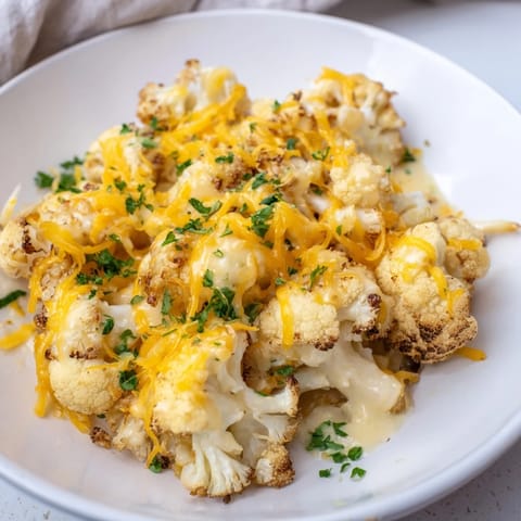 Cheesy Cauliflower Mac Delight