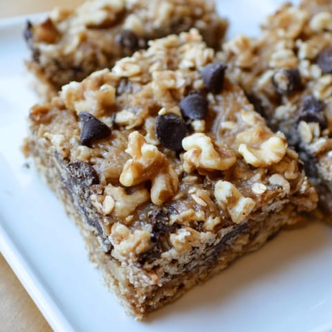 Peanut Butter Banana Oat Bars