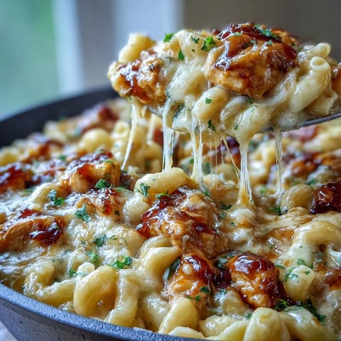 Cheddar and mozzarella melt into the tender pasta, creating a rich, velvety sauce for this easy one-pan meal.