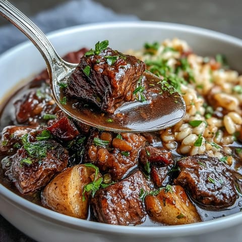 One-Pot Guinness Beef Barley