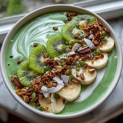 Shamrock Green Smoothie Bowl