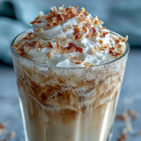 Vanilla Bean Coconut Frappuccino