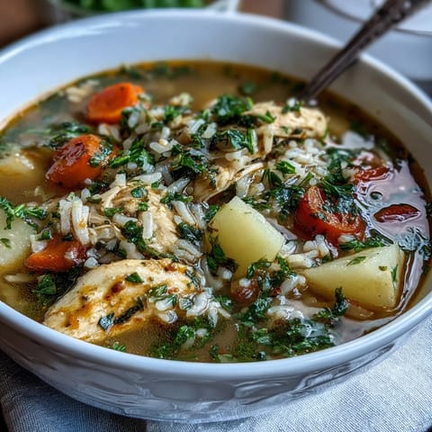 One-Pot Healthy Chicken Rice