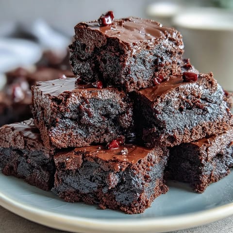 Chewy sourdough brownies featuring bittersweet, milk, and semi-sweet chocolate for a deep, tangy chocolate experience.