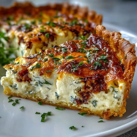 Spring Brunch Quiche Leeks Gruyere