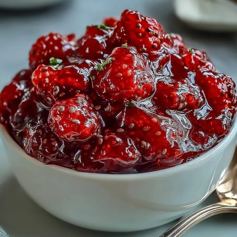 Raspberry Lemon Chia Jam