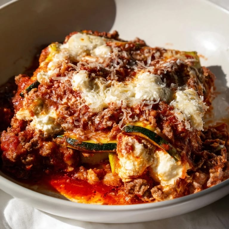 Imagine the savory Zucchini Lasagna Skillet, a one-pan Italian comfort food bursting with flavor.