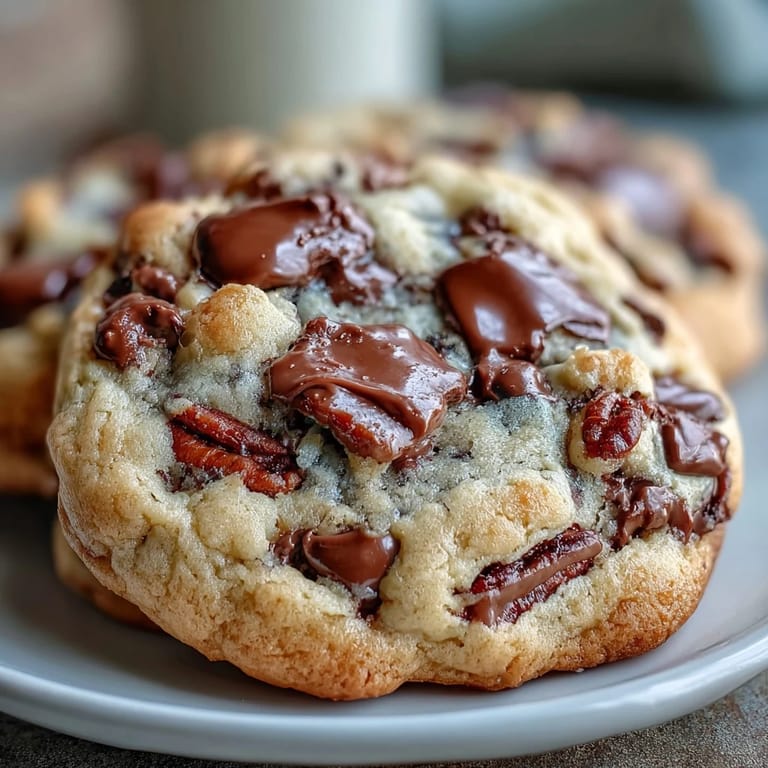 Soft and chewy Irish cream chocolate chip cookies, studded with rich semisweet chips and a hint of creamy liqueur flavor.