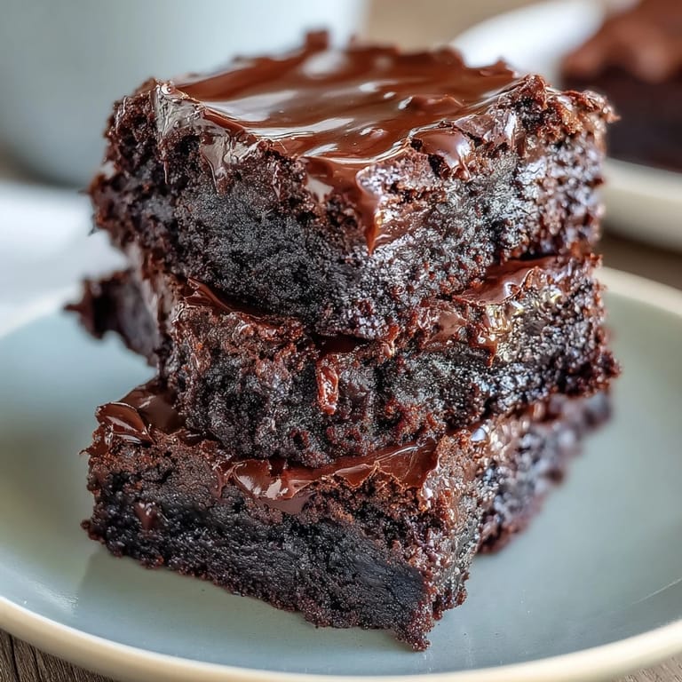 Decadent sourdough starter brownies with a luscious peanut butter ribbon, perfect for using up discard.