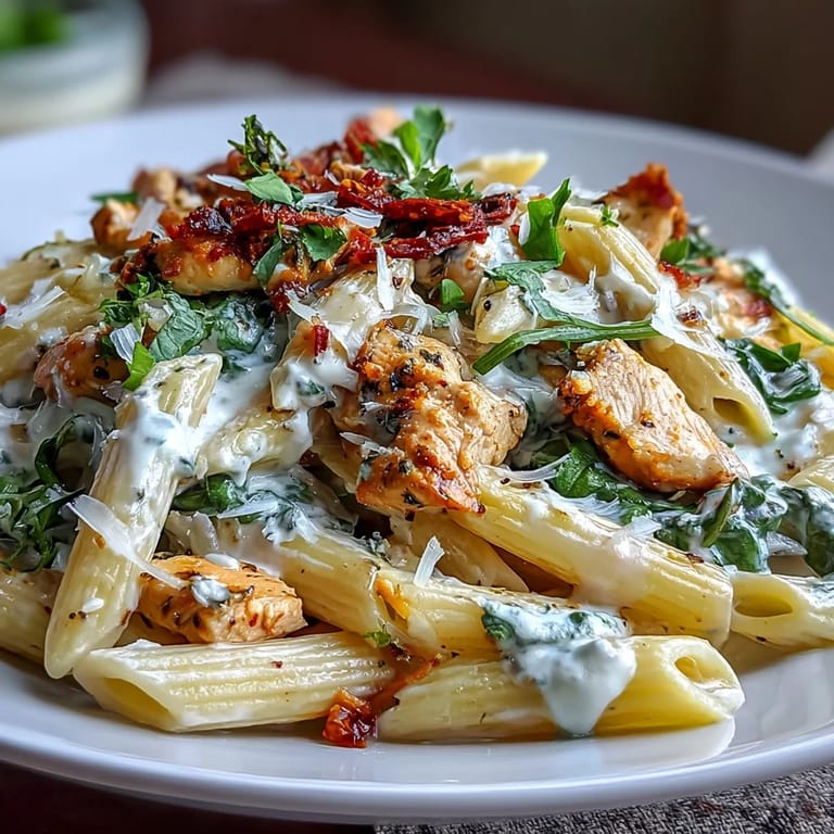 Lemon Orzo with Chicken and Spinach, a vibrant spring dinner with juicy chicken, fresh greens, and a rich, cheesy finish.